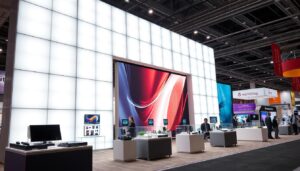 backlit trade show displays