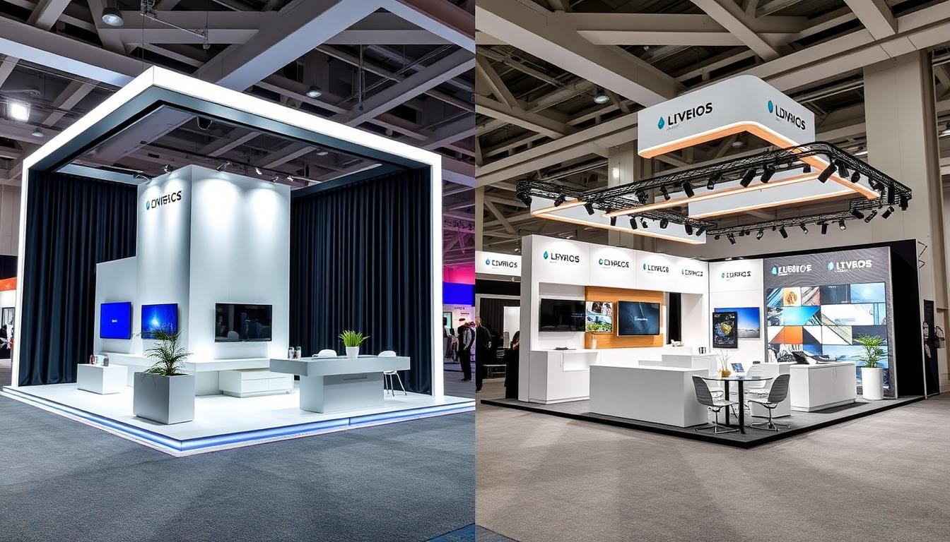 custom trade show booths